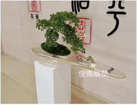 山東天津美術館景觀雕塑