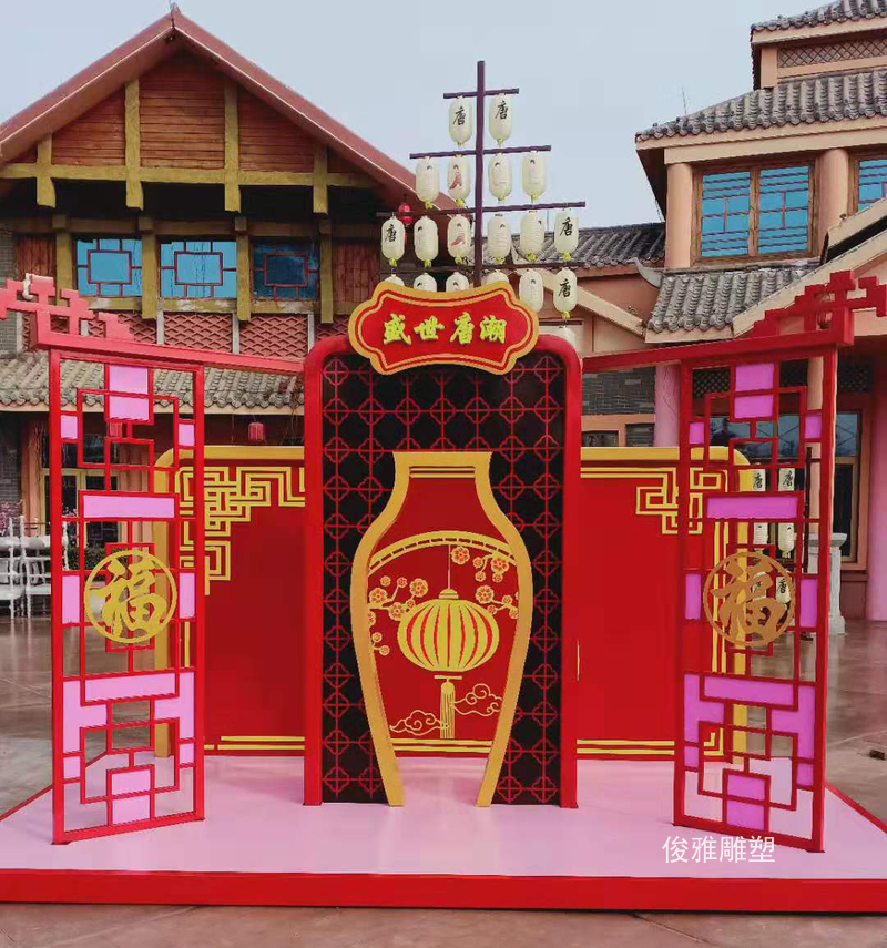 濟南泉城歐樂堡玻璃鋼雕塑
